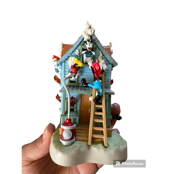 Hallmark Disney Mickey’s Fire Brigade Magic Sound and Motion Ornament With Box - Picture 1 of 12